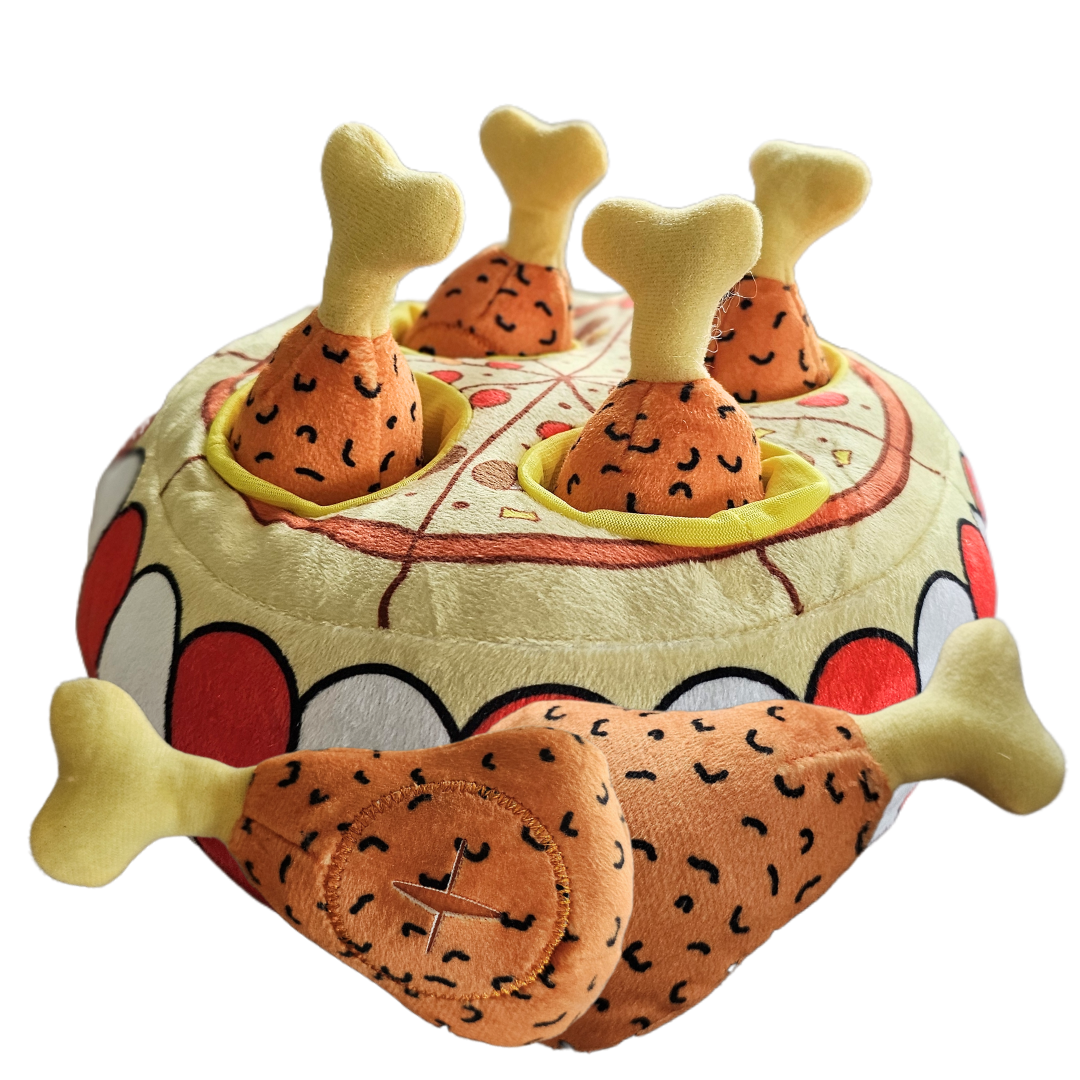 Dog Toys Gruzdintos vištienos kibiras
