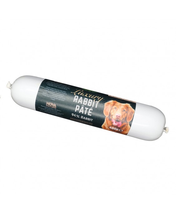 Triušienos paštetas šunims „Luxury Rabbit Pâté“ 400g