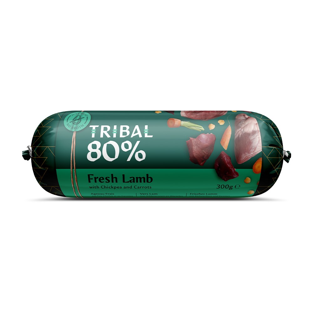 Tribal Gurmaniška dešra šunims su šviežia ėriena