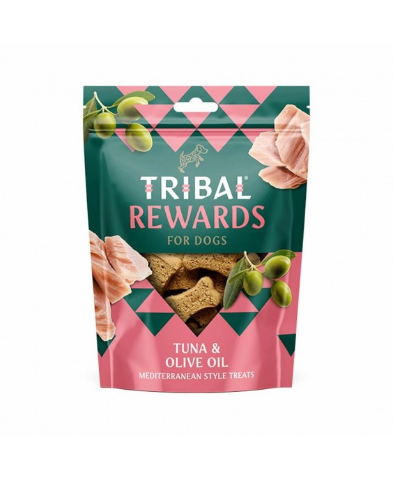 Skanėstai šunims su tunu ir alyvuogių aliejumi „Tuna & Olive Oil“ TRIBAL