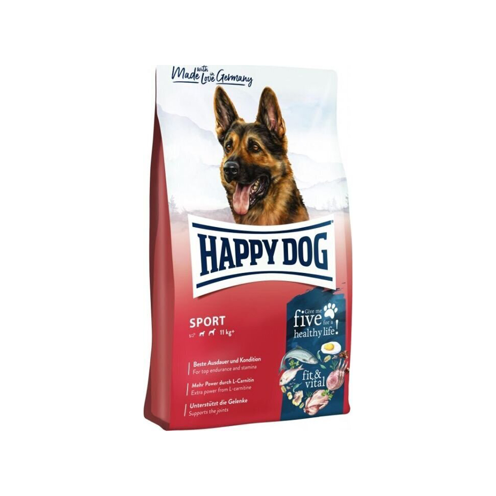 Happy Dog visavertis pašaras suaugusiems energingiems šunims Sport Adult 14 kg